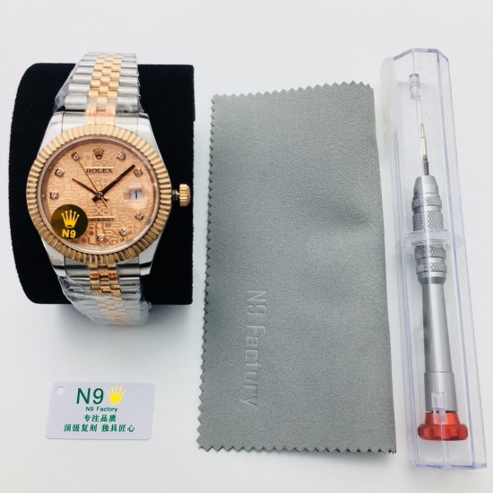 N9 Factory诚意推荐 官方原版一比一复刻,劳力士Rolex日志型男款系列,尺寸:41毫米,采用904L精钢,蓝宝石玻璃镜面,6⃣️字位拥有小劳力士防伪镭射标,ETA2836机芯机械,稳定有保证!N9品质 值得拥有!「送N9劳力士专用拆表工具」 N9 Factory诚意推荐 官方原版一比一复刻,劳力士Rolex日志型男款系列,尺寸:41毫米,采用904L精钢,蓝宝石玻璃镜面,6⃣️字位拥有小劳力士防伪镭射标,ETA2836机芯机械,稳定有保证!N9品质 值得拥有!「送N9劳力士专用拆表工具」
