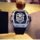Richard Mille 】理查RM052颅骨腕表全新延续特别版金鬼款 骷髅头图案更惊悚炫酷抢眼敖,装置原装进口机械机芯,沿用高度纯钢铸造壳身,注重每一处细节,尺寸43mmx50mm 开拓新款式啦!让您更加贴心满意的享受视觉和品质的追求!商品规格:默认规格 Richard Mille 】理查RM052颅骨腕表全新延续特别版金鬼款 骷髅头图案更惊悚炫酷抢眼敖,装置原装进口机械机芯,沿用高度纯钢铸造壳身,注重每一处细节,尺寸43mmx50mm 开拓新款式啦!让您更加贴心满意的享受视觉和品质的追求!商品规格:默认规格