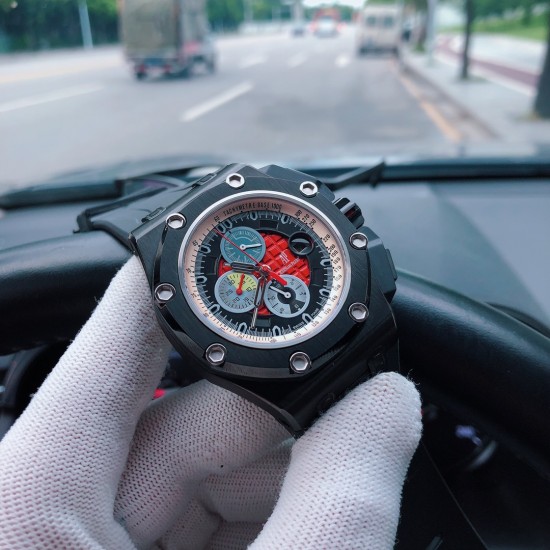 SJ出品 AP 爱彼 Audemars Piguet 皇家橡树 Y18 离岸型系列 搭配3126多功能全自动机械机芯 反炫光处理蓝宝石水晶玻璃 316精钢敖表壳 进口橡胶表带原装针扣!尺寸:44MM13MM 【大优惠:随机附送迷彩原配胶带一条哦!二维码可扫描进去官方网站可查型号。】 三杰精致推荐男士机械腕表 SJ为你精心打造超真实实物图拍摄 SJ出品 AP 爱彼 Audemars Piguet 皇家橡树 Y18 离岸型系列 搭配3126多功能全自动机械机芯 反炫光处理蓝宝石水晶玻璃 316精钢敖表壳 进口橡胶表带原装针扣!尺寸:44MM13MM 【大优惠:随机附送迷彩原配胶带一条哦!二维码可扫描进去官方网站可查型号。】 三杰精致推荐男士机械腕表 SJ为你精心打造超真实实物图拍摄
