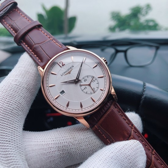 SJ出品 品牌:浪琴-LONGINES L8 腕美风范类型:精品机械腕表 采用316钢壳强化玻璃 进口牛皮表带 尺寸40*11 (卓越)精湛 睿智风范 尊贵大方 贵族风格 三杰精致推荐男士机械腕表 SJ精心设计超真实实物图拍摄 SJ出品 品牌:浪琴-LONGINES L8 腕美风范类型:精品机械腕表 采用316钢壳强化玻璃 进口牛皮表带 尺寸40*11 (卓越)精湛 睿智风范 尊贵大方 贵族风格 三杰精致推荐男士机械腕表 SJ精心设计超真实实物图拍摄