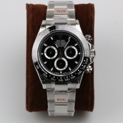 GM超神之作 ROLEX DAYTONA劳力士迪通拿904L全新最强版本 1:完美修改了避针高底位置与正品一致2:904L表扣更细腻更完美3:市面上唯一做出了与正品质感一致的包超薄金属钢片的oysterflex胶带【能与正品互换通用 质感相符】[拳头][拳头][拳头]完美修正十年间所有副本的不足和缺陷，陶瓷圈口！4130机芯，攻克机芯厚度，使壳身厚度达到与正品一致，壳身和字面颜色更细腻做出了与正品一致的视觉效果，并搭配劳力士专用盒子。【GM出品】