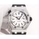 爱彼 Audemars Piguet    AP 皇家橡树离岸型 15710系列  X43 采用莫桑钻圈口 一表一码，二码合一，配送检验证书，联网可查询，国检机构  真正的物美价廉 搭配进口3120机械机芯  904L精钢表壳，进口橡胶表带，防眩光水晶蓝宝石玻璃镜面，尺寸：42mm 14mm[礼物][礼物]五星推荐，自留，送礼，首选