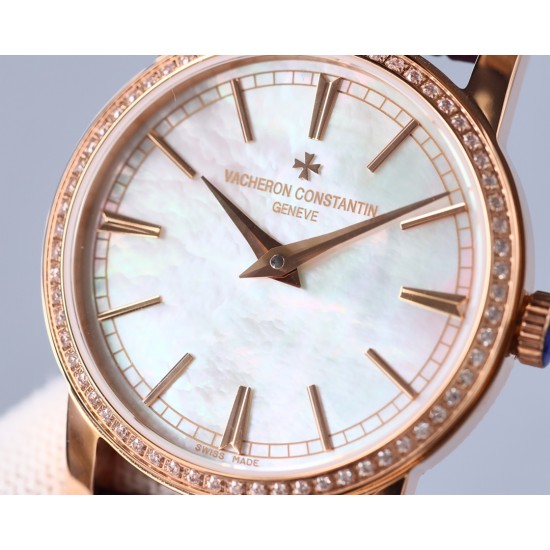新款!江诗丹顿传袭超薄系列-Vacheron Constantin专为女神打造的,奢华时尚,采用进口316钢表壳,搭配原装进口9015机芯(0返修),天然蓝宝石玻璃镜面,直径33mm,超薄工艺7.8mm,超强防水30米,竹节纹进口小牛皮表带 新款!江诗丹顿传袭超薄系列-Vacheron Constantin专为女神打造的,奢华时尚,采用进口316钢表壳,搭配原装进口9015机芯(0返修),天然蓝宝石玻璃镜面,直径33mm,超薄工艺7.8mm,超强防水30米,竹节纹进口小牛皮表带