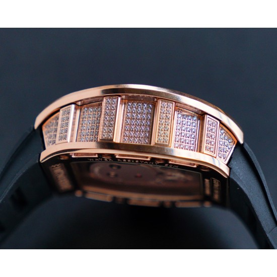 理查德米勒 RICHARD MILLE 最新升級特别版 抛光亮壳 让你体验最亮鬼头 带出最经典的RM052鬼头经典传奇 永不落后 镂空骷髅头腕表.骷髅头轮廓突出,造型霸气不羁,具有震撼人心的魅力。搭配艳耀色彩的真皮轻便表带,更拉风,更前卫。缤纷盛夏,换上短袖T恤的你,腕间搭上鲜艳的表款,是不是很吸睛?尺寸43x50mm ⚠️请认准独家品质 理查德米勒 RICHARD MILLE 最新升級特别版 抛光亮壳 让你体验最亮鬼头 带出最经典的RM052鬼头经典传奇 永不落后 镂空骷髅头腕表.骷髅头轮廓突出,造型霸气不羁,具有震撼人心的魅力。搭配艳耀色彩的真皮轻便表带,更拉风,更前卫。缤纷盛夏,换上短袖T恤的你,腕间搭上鲜艳的表款,是不是很吸睛?尺寸43x50mm ⚠️请认准独家品质