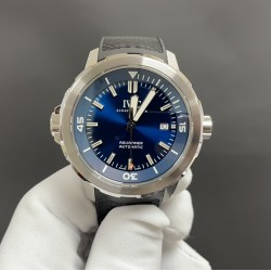 今日推荐万国海洋 三针 白壳蓝面42mm 自动上链机械机芯 顶级品质 出货实拍✈️