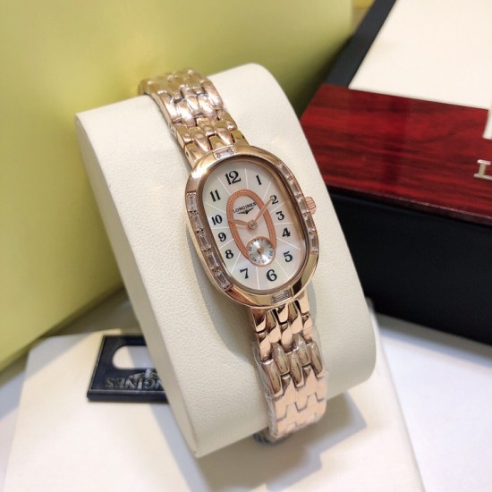 LONGINES 浪琴 Symphonette圆舞曲升级版系列腕表,表壳镶方钻高端大气之作 原装进口两针半石英机芯,精致视角美感,尺寸23*32cm! LONGINES 浪琴 Symphonette圆舞曲升级版系列腕表,表壳镶方钻高端大气之作 原装进口两针半石英机芯,精致视角美感,尺寸23*32cm!
