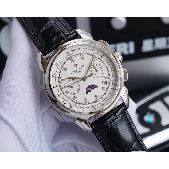 新款 百达翡丽 (实拍图)Patek Philippe 贵族的艺术品!搭配进口9100多功能机芯(0返修)功能(24小时,星期,星辰,月份)进口316精钢!搭配意大利进口小牛皮!原装折叠扣!尺寸42mm。耐磨防刮蓝宝石玻璃!超强防水50米!简约而不简单!你永远无法拥有一块百达翡丽,你只是在替你的后代保管他. ( 慎重承诺 : 产品实物光泽手感更佳精湛 字盘刻度栩栩如生 壳套工艺都是宗师级别轻身检验 加上新时代机器高技锻造 上手震撼尊贵非凡。你值得拥有!⚠️请认准独家品质 新款 百达翡丽 (实拍图)Patek Philippe 贵族的艺术品!搭配进口9100多功能机芯(0返修)功能(24小时,星期,星辰,月份)进口316精钢!搭配意大利进口小牛皮!原装折叠扣!尺寸42mm。耐磨防刮蓝宝石玻璃!超强防水50米!简约而不简单!你永远无法拥有一块百达翡丽,你只是在替你的后代保管他. ( 慎重承诺 : 产品实物光泽手感更佳精湛 字盘刻度栩栩如生 壳套工艺都是宗师级别轻身检验 加上新时代机器高技锻造 上手震撼尊贵非凡。你值得拥有!⚠️请认准独家品质