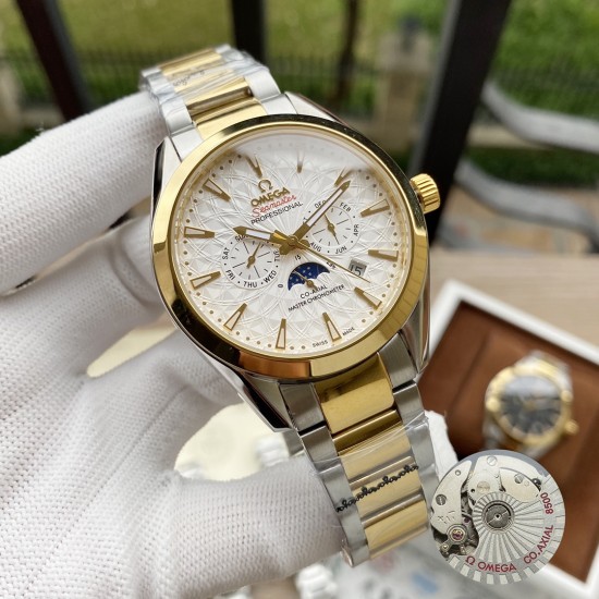 欧米茄 Omega 精品男士腕表,多功能设计,技艺精湛,独具匠心,尊贵大气,绅士风范。采用全自动机械机芯,顶级316精钢表壳表带,矿物质超强镜面,尺寸43-13 欧米茄 Omega 精品男士腕表,多功能设计,技艺精湛,独具匠心,尊贵大气,绅士风范。采用全自动机械机芯,顶级316精钢表壳表带,矿物质超强镜面,尺寸43-13
