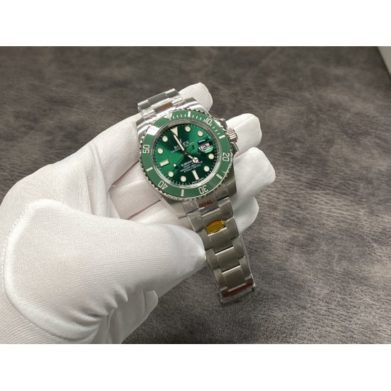 【N厂出品】劳力士 绿水鬼 2836机 904L V10 40MM！出货实拍