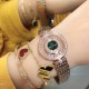 【独家美拍萧邦经邦萧邦HAPPY DIAMONDS系列快乐钻腕表】新增最新绿表盘 蓝宝石玻璃镜面 我们就是自己的神话 原厂瑞士石英机芯 镜面内7颗快乐钻自由转动 活动钻石围绕表盘回旋起舞 制作精巧的表壳玩味透明概念 chopard家标志性的Happy钻石在两片蓝宝石水晶玻璃 形成的空间内自由滑动 充分展现自由和欢快的感觉 表壳顶端与底端各缀有一圈钻石 树叶形指针 较小的同心圆为珍珠母贝质地 呈圆满的球型 两个同心圆环上皆全手工镶有钻石 七颗灵动钻石如悬空漂浮一般 细节见真知 【独家美拍萧邦经邦萧邦HAPPY DIAMONDS系列快乐钻腕表】新增最新绿表盘 蓝宝石玻璃镜面 我们就是自己的神话 原厂瑞士石英机芯 镜面内7颗快乐钻自由转动 活动钻石围绕表盘回旋起舞 制作精巧的表壳玩味透明概念 chopard家标志性的Happy钻石在两片蓝宝石水晶玻璃 形成的空间内自由滑动 充分展现自由和欢快的感觉 表壳顶端与底端各缀有一圈钻石 树叶形指针 较小的同心圆为珍珠母贝质地 呈圆满的球型 两个同心圆环上皆全手工镶有钻石 七颗灵动钻石如悬空漂浮一般 细节见真知