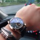 百达翡丽 -PATEK PHILIPPE T26 最新推出独特限量板：享誉全球！巧妙陀飞仑单独停秒设计，豪气十足 标显天工之作！大3针＋多功能全自动设计.绝仑手工鱼鱗批花机芯设计！精密的机械技术和独特设计的高级宛表.A全自动机械机芯  耐用年以上 100%生活防水！三杰自家拍摄！认准质量[色]A级折蝶扣！A级机芯！直径：46mm.厚度12mm  三杰精致推荐男士精品机械腕表 精致传承真实效果 SJ品质的保证