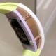 实拍 理查德米勒 RichardMille 糖果棉花糖 最新爆款 bon bon系列最稀有的作品!克服传统工艺打破模式!钟表最受尊敬的技术之一。不是所有人的嫁妆,棉花糖运动曲线和颜色,它们是诱人的。有了理查德米勒,实现了把棉花糖戴在你的手腕上!白色陶瓷加上黄粉绿搪瓷表盘,RM-07柔和的颜色创造了一个组合...甜蜜!糖果店的一次旅行,一个让人难以置信的艺术品。你会戴上它吗? 实拍 理查德米勒 RichardMille 糖果棉花糖 最新爆款 bon bon系列最稀有的作品!克服传统工艺打破模式!钟表最受尊敬的技术之一。不是所有人的嫁妆,棉花糖运动曲线和颜色,它们是诱人的。有了理查德米勒,实现了把棉花糖戴在你的手腕上!白色陶瓷加上黄粉绿搪瓷表盘,RM-07柔和的颜色创造了一个组合...甜蜜!糖果店的一次旅行,一个让人难以置信的艺术品。你会戴上它吗?