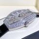 法兰克穆勒-FRANCK MULLER(FM),LADIESCOLLECTION系列,瑞士石英机芯,蓝宝石水晶玻璃,进口意大利牛皮制作仿真鳄鱼皮,光泽度饱满,316精钢镀14k金镶钻,尺寸34x39.5mm、厚度:8.5mm。 法兰克穆勒-FRANCK MULLER(FM),LADIESCOLLECTION系列,瑞士石英机芯,蓝宝石水晶玻璃,进口意大利牛皮制作仿真鳄鱼皮,光泽度饱满,316精钢镀14k金镶钻,尺寸34x39.5mm、厚度:8.5mm。