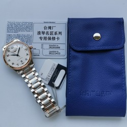 台湾厂【匠心臻品】随着努力不懈地寻求技术上的突破以及不断的创新令LONGINES表在设计方面稳坐领导地位。浪琴 名匠六字位日历系列 原版开模 所有配件与正品100%可互换通用 316精钢表壳、前、后双卜蓝宝石玻璃、淬火烧钢蓝指针、机芯采用最新的2892改L619/888全自动超薄机芯 搭配最新款镂空自动陀 直径38.5mm厚度9.0mm 一表一号，一卡一号、绝不重复。整表完美无暇市场最高版本！