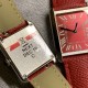 实拍最新版配色中国红 卡地亚超薄坦克Cartier Tank Solo系列,一款百搭 性价比又高的手表 采用瑞士石英机芯,圆珠形表冠,镶嵌一颗凸圆形合成尖晶石,镀银珠光表盘,罗马数字时标,剑形蓝钢指针,蓝宝石水晶镜面,可搭配进口鳄鱼纹牛皮表带,另有多种颜色荔枝纹原版皮为你打造个性化腕间配饰,直径:小号2431mm,中号2734mm。佩戴舒适柔软服帖,上手显得高贵又典雅,很气质很女人独家货源。「认准细节,欢迎质量对比」 实拍最新版配色中国红 卡地亚超薄坦克Cartier Tank Solo系列,一款百搭 性价比又高的手表 采用瑞士石英机芯,圆珠形表冠,镶嵌一颗凸圆形合成尖晶石,镀银珠光表盘,罗马数字时标,剑形蓝钢指针,蓝宝石水晶镜面,可搭配进口鳄鱼纹牛皮表带,另有多种颜色荔枝纹原版皮为你打造个性化腕间配饰,直径:小号2431mm,中号2734mm。佩戴舒适柔软服帖,上手显得高贵又典雅,很气质很女人独家货源。「认准细节,欢迎质量对比」