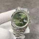 GM厂 劳力士恒日志41mm！别一样的骚气！绿绸缎面！搭载客户订制的瑞士进口ETA2836-2机芯 ！出货实拍