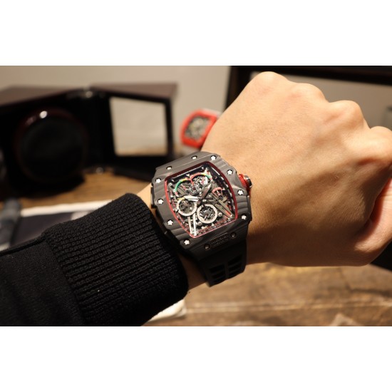 理查德米勒 Richard Mille⌚️碳纤维壳43*50毫米 一如既往防水胶带配原装折叠扣 极具个性与夸张的表壳表盘设计只为遇见个性独特的你 一如既往的酷 ! 理查德米勒 Richard Mille⌚️碳纤维壳43*50毫米 一如既往防水胶带配原装折叠扣 极具个性与夸张的表壳表盘设计只为遇见个性独特的你 一如既往的酷 !
