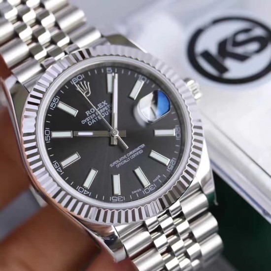 ROLEX 劳力士 DATEJUST 日志型 41mm系列腕表，重新定义最高品质的DATEJUST副本[拳头]