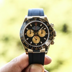 AR超神之作 ROLEX DAYTONA劳 力士迪通拿副本的十年精华， 并行代购版迪通拿，完美修正十年间所有副本的不足和缺陷，4130机芯，以及攻克机芯厚度，使壳身厚度首次达到与正品一致，并搭配正品代购包装物料，重新定义最高品质的迪通拿副本，真正的A级副本劳 力 士迪地拿[AR出品]