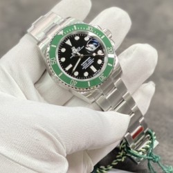 【vs厂出品】2020专柜最新款劳力士 绿水鬼 3235机芯，动力可以维持72小时，日历可以回调！904L钢 41MM！clean圈口！出货实拍