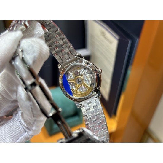 Q8积家约会系列34mm女款316L精钢材质进口898机械机芯