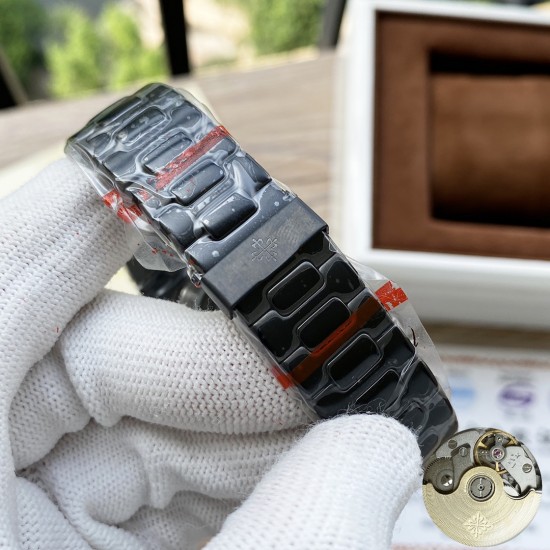 百达翡丽 Patek Philippe 鹦鹉螺系列,精品男士腕表,多功能设计,技艺精湛,独具匠心,尊贵大气,绅士风范。采用全自动机械机芯,顶级316精钢表壳,进口小牛皮表带,矿物质超强镜面,尺寸43-13 百达翡丽 Patek Philippe 鹦鹉螺系列,精品男士腕表,多功能设计,技艺精湛,独具匠心,尊贵大气,绅士风范。采用全自动机械机芯,顶级316精钢表壳,进口小牛皮表带,矿物质超强镜面,尺寸43-13