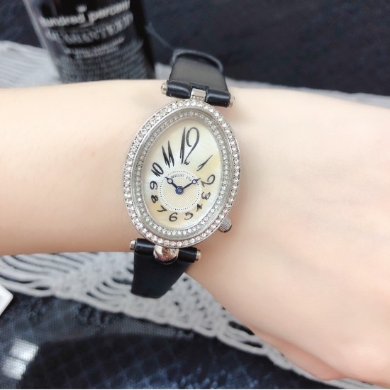 2019新款Breguet-宝玑那不勒斯皇后系列! 史上最强最美 绝对值得拥有的一款 拱桥弧形、表盘用天然白色珍珠母贝 阿拉伯数字时符 经典的蓝钢宝玑指针,完美复刻 那不勒斯皇后款 绝对的女神气质名媛款 最重要的是百搭得来不失少女心 必入款❗带上一秒变女神,各种派对,晚会,聚会,约会,发布会,让你BlingBling 2019新款Breguet-宝玑那不勒斯皇后系列! 史上最强最美 绝对值得拥有的一款 拱桥弧形、表盘用天然白色珍珠母贝 阿拉伯数字时符 经典的蓝钢宝玑指针,完美复刻 那不勒斯皇后款 绝对的女神气质名媛款 最重要的是百搭得来不失少女心 必入款❗带上一秒变女神,各种派对,晚会,聚会,约会,发布会,让你BlingBling