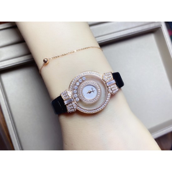 实拍 (蝴蝶结)chopard-happy Sport 萧邦HAPPY DIAMONDS系列快乐钻 腕表蓝宝石玻璃镜面 原厂瑞士石英机芯 镜面内自由滑动快乐钻 钻石围绕表盘回旋起舞 制作精巧双层透明跳跃时尚的设计风格,完美女性的前卫、大方、秀气的特质,内、外蓝宝石玻璃 ,微型按调EAT瑞士石英机,表壳直径约28mm 实拍 (蝴蝶结)chopard-happy Sport 萧邦HAPPY DIAMONDS系列快乐钻 腕表蓝宝石玻璃镜面 原厂瑞士石英机芯 镜面内自由滑动快乐钻 钻石围绕表盘回旋起舞 制作精巧双层透明跳跃时尚的设计风格,完美女性的前卫、大方、秀气的特质,内、外蓝宝石玻璃 ,微型按调EAT瑞士石英机,表壳直径约28mm