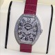 法兰克穆勒-FRANCK MULLER(FM),LADIESCOLLECTION系列,瑞士石英机芯,蓝宝石水晶玻璃,进口意大利牛皮制作仿真鳄鱼皮,光泽度饱满,316精钢镀14k金镶钻,尺寸34x39.5mm、厚度:8.5mm。 法兰克穆勒-FRANCK MULLER(FM),LADIESCOLLECTION系列,瑞士石英机芯,蓝宝石水晶玻璃,进口意大利牛皮制作仿真鳄鱼皮,光泽度饱满,316精钢镀14k金镶钻,尺寸34x39.5mm、厚度:8.5mm。