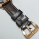 [太阳][太阳]沛纳海精品男士机械表FLYBACK，热卖款型号PAM00525，LUMINOR 1950系列，直径44mm,厚度15mm,316L精钢玫瑰金壳，高硬度矿物质玻璃，真皮咖啡皮带，装配海鸥全自动机芯。卓越品质，引领潮流！欢迎转载！[愉快][愉快]
