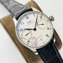 【ZF Factory销量神器】V5升级版 IWC万国葡7－葡萄牙系列 七日链 ！1⃣️搭载定制版自动机械机芯！2⃣️独立小秒针，真动能指示！3⃣️蓝宝石玻璃镜面！4⃣️定制版意大利牛皮表带，原装扣子！5⃣️直径42毫米！ZF出品 必属精品 欢迎您的品鉴！
