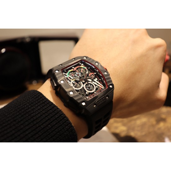 理查德米勒 Richard Mille⌚️碳纤维壳43*50毫米 一如既往防水胶带配原装折叠扣 极具个性与夸张的表壳表盘设计只为遇见个性独特的你 一如既往的酷 ! 理查德米勒 Richard Mille⌚️碳纤维壳43*50毫米 一如既往防水胶带配原装折叠扣 极具个性与夸张的表壳表盘设计只为遇见个性独特的你 一如既往的酷 !