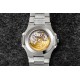 R8 2021年度新品发布, Patek Philippe 百达翡丽运动优雅满天星系列5726/1A-014腕表(鹦鹉螺) 316L精钢镶钻表链表壳,将璀璨的钻石镶嵌入腕间时计,勾人心魂,给阳刚硬朗的运动风格增加了璀璨夺目的光芒,指针、时标刻度覆超强夜光在黑夜为您指引方向,表盘镶嵌施华洛世奇美钻,附月相、日期显示为你呈现满天繁星,搭载定制324 S QA LU 24H/303自动机械(背透机芯),为您的时间保驾护航,尺寸:40.5毫米。 R8 2021年度新品发布, Patek Philippe 百达翡丽运动优雅满天星系列5726/1A-014腕表(鹦鹉螺) 316L精钢镶钻表链表壳,将璀璨的钻石镶嵌入腕间时计,勾人心魂,给阳刚硬朗的运动风格增加了璀璨夺目的光芒,指针、时标刻度覆超强夜光在黑夜为您指引方向,表盘镶嵌施华洛世奇美钻,附月相、日期显示为你呈现满天繁星,搭载定制324 S QA LU 24H/303自动机械(背透机芯),为您的时间保驾护航,尺寸:40.5毫米。
