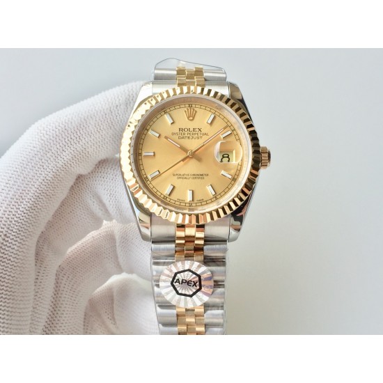 【APEX新品发布】劳力士ROLEX DATEJUST间黄金日志型腕表,包金系列,而且是具有真正K金制作工艺,永久不脱色与掉落特征,而且做工精细,最重要的是区别于以往表带侧面没有包金而呈钢色的现象,现以能呈现出“四面一体”都是真K金的实感!男女都适合的尺寸,并行代购版DATEJUST,完美修正十年间所有副本的不足和缺陷,36mm男女都适合的表径尺寸,搭载ETA2836机并搭配正品代购包装物料,重新定义最高品质的DATEJUST副本,真正的A级副本劳力士DATEJUST。 【APEX新品发布】劳力士ROLEX DATEJUST间黄金日志型腕表,包金系列,而且是具有真正K金制作工艺,永久不脱色与掉落特征,而且做工精细,最重要的是区别于以往表带侧面没有包金而呈钢色的现象,现以能呈现出“四面一体”都是真K金的实感!男女都适合的尺寸,并行代购版DATEJUST,完美修正十年间所有副本的不足和缺陷,36mm男女都适合的表径尺寸,搭载ETA2836机并搭配正品代购包装物料,重新定义最高品质的DATEJUST副本,真正的A级副本劳力士DATEJUST。