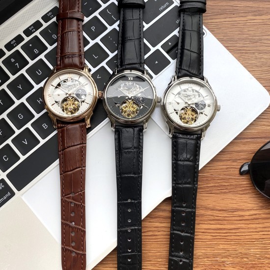 实物拍摄品牌：江诗丹顿 -Vacheron Constantin类型：[酷]男士腕表表壳：316精钢（做工优质）表带：进口真牛皮/316精钢（两种可选）机芯：高级定制全自动机械机芯（走时稳定）玻璃：高级强化镀膜镜面尺寸：直径41mm，厚度12.5mm