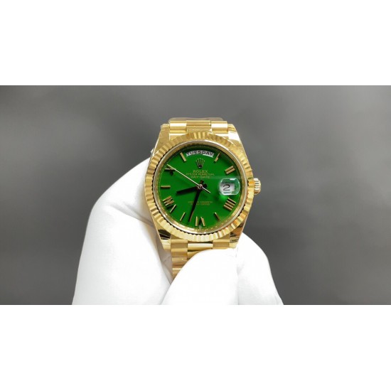ROLEX 劳力士 星期日历 赌桌绿 ～