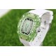 实拍 理查德•米勒清凉夏日最新款RichardMille RM 07-02✨酒桶形表壳由整块绿色由有机玻璃打造而成,配用原装西铁城全自动机芯,顶级橡树表带。尺寸为46mmx32mmx14mm。表壳加工无论从工程还是技术角度都堪称挑战,没有丝毫容错空间。女装腕表以著名的鸡尾酒及其蕴含的精神思潮为灵感。 实拍 理查德•米勒清凉夏日最新款RichardMille RM 07-02✨酒桶形表壳由整块绿色由有机玻璃打造而成,配用原装西铁城全自动机芯,顶级橡树表带。尺寸为46mmx32mmx14mm。表壳加工无论从工程还是技术角度都堪称挑战,没有丝毫容错空间。女装腕表以著名的鸡尾酒及其蕴含的精神思潮为灵感。