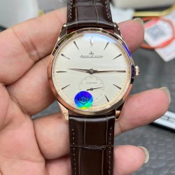 积家 大师系列/39mm*8.1mm超薄/搭载896全自动一体机械机芯！