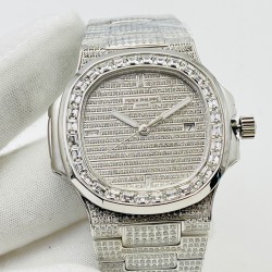 【PFF Factory匠心力作 欢迎品鉴】百达翡丽PATEK PHILIPPE优雅运动系列5711/1A鹦鹉螺，钢表之王，全网最佳解毒方案！细节方面： 1⃣️直径40毫米！2⃣️搭配定制版机改Cal.324自动机芯。 3⃣️316L定制级人体工程学表带！ 4⃣️钢带圈口珠是钻石型的，与正品相结合。 PFF Factory匠心独运 精品之作 佩戴5711/1A既彰显青春活力，又由内而外散发出一股浓浓的沉稳气息，是一款当之无愧的“钢表之王”欢迎您的品鉴！
