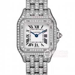 卡地亚 Cartier【独家实拍出关品质豹姿魅影满天星】2018全网新品独家首发PanthredeCartier 流畅的线条柔软服帖于腕间 举手投足中流露与生俱来的优雅风范 圆润利落 设计细腻的方形表壳 全手工镶嵌天然钻石 Panthre de Cartier卡地亚猎豹腕表精彩诠释美学精髓 华丽的一抹金 熠熠钻石点缀其间 尽展摩登女性独具一格的魅力！