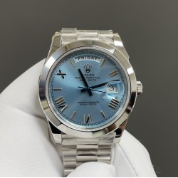 今日推荐劳力士 星期日历型 DD罗马蓝40mm 3255机 顶级品质 出货实拍✈️‏‍   ﻿ ﻿