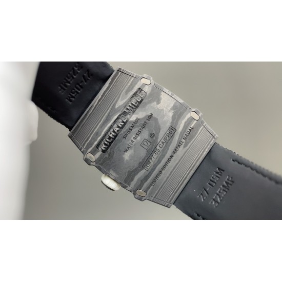 RICHARD MILLE 理查米勒 RM 27-05 Flying Tourbillon Rafael Nadal 浮动陀飞轮腕表———超轻、超薄一体机 5字飞轮会动 RICHARD MILLE 理查米勒 RM 27-05 Flying Tourbillon Rafael Nadal 浮动陀飞轮腕表———超轻、超薄一体机 5字飞轮会动