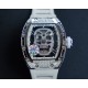 理查德米勒 RICHARD MILLE 最新升級特别版 抛光亮壳 让你体验最亮鬼头 带出最经典的RM052鬼头经典传奇 永不落后 镂空骷髅头腕表.骷髅头轮廓突出,造型霸气不羁,具有震撼人心的魅力。搭配艳耀色彩的真皮轻便表带,更拉风,更前卫。缤纷盛夏,换上短袖T恤的你,腕间搭上鲜艳的表款,是不是很吸睛?尺寸43x50mm ⚠️请认准独家品质 理查德米勒 RICHARD MILLE 最新升級特别版 抛光亮壳 让你体验最亮鬼头 带出最经典的RM052鬼头经典传奇 永不落后 镂空骷髅头腕表.骷髅头轮廓突出,造型霸气不羁,具有震撼人心的魅力。搭配艳耀色彩的真皮轻便表带,更拉风,更前卫。缤纷盛夏,换上短袖T恤的你,腕间搭上鲜艳的表款,是不是很吸睛?尺寸43x50mm ⚠️请认准独家品质