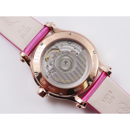 实拍 《YF》正品开模 新品推出 萧邦快乐钻278559-3003 采用手工丝绸带无法掩饰的奢华感 YF一直追求与原装一致 不胡乱修改任何原装没有的款式。 实拍 《YF》正品开模 新品推出 萧邦快乐钻278559-3003 采用手工丝绸带无法掩饰的奢华感 YF一直追求与原装一致 不胡乱修改任何原装没有的款式。