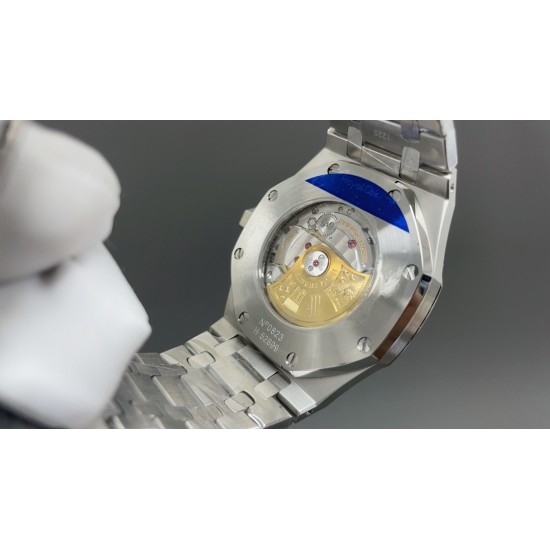 今日推荐ZF 爱彼皇家橡树系列15400钢王 银色黑盘 超神之作 一体机 41mm 顶级品质 出货实拍✈️