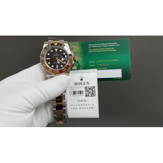 今日推荐劳力士 格林尼治 沙士圈 带NFC芯片保卡 40mm 3285机 顶级品质 出货实拍✈️‏‍   ﻿ ﻿