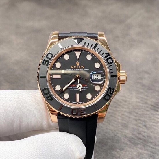 ROLEX 劳力士 YACHT MASTER 游艇名仕型 116655 精钢镀厚玫瑰金表壳 陶瓷表圈 可双向转动 旋入式表冠 蓝宝石镜面日历放大镜 Glidelock折叠保险表扣 直径40mm! ROLEX 劳力士 YACHT MASTER 游艇名仕型 116655 精钢镀厚玫瑰金表壳 陶瓷表圈 可双向转动 旋入式表冠 蓝宝石镜面日历放大镜 Glidelock折叠保险表扣 直径40mm!
