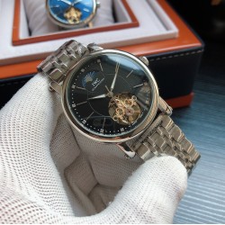 【品牌】万国 IWC S9 （臻贵卓绝 睿智之作）最佳设计【类型】精致款男士腕表（更卓越）真男人(传奇销量）【表带】采用真牛皮表带（更舒适）深受喜爱【机芯】超顶级机械机芯（更稳定）恒动永久【材料】矿物质超强镜面（更耐磨）厚感超强睿智风范 [福]大气设计 [福]王者归来 【尺寸】直径42mm厚13mm睿智上市！欢迎转载[發][發] 三杰精致推荐男士机械腕表 SJ为你精心挑选超真实实物图拍摄