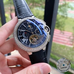 量王推荐不容错过多功能腕表⌚️最强口碑高品质新品品牌：卡地亚热卖爆款超高性价比多功能新品类型：精品男士腕表（精湛做工）表带：真牛皮表带（十分舒适）机芯：老牌上海  生产的全自动机械机芯品质保证十分稳定瑞士洗花工艺镜面：矿物质强化玻璃  高通透 实物动人 经典永恒  卓越品质 高性价比尺寸：直径43m厚12mm热卖上市！欢迎转载！