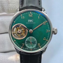 万国IWC－葡萄牙系列 七日链 V1至V5版本 搭载CAL.51011自动机械机芯 独立小秒针 真动能指示 蓝宝石玻璃 牛皮表带